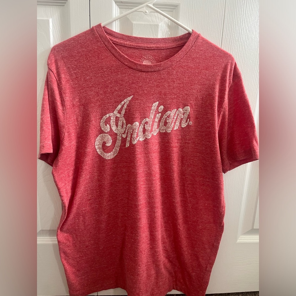 Lucky Brand Indian Motorcycle burnout Tee
